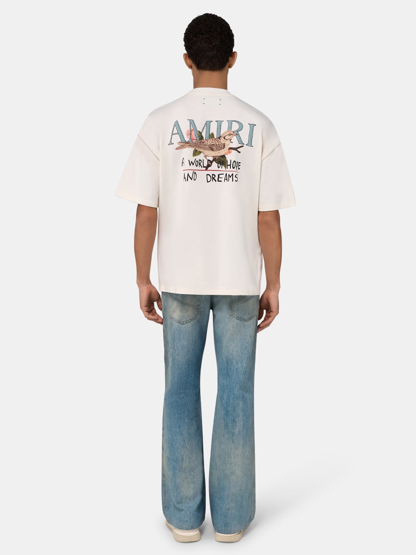 HOPE AND DREAMS OVERSIZED TEE - Alabaster