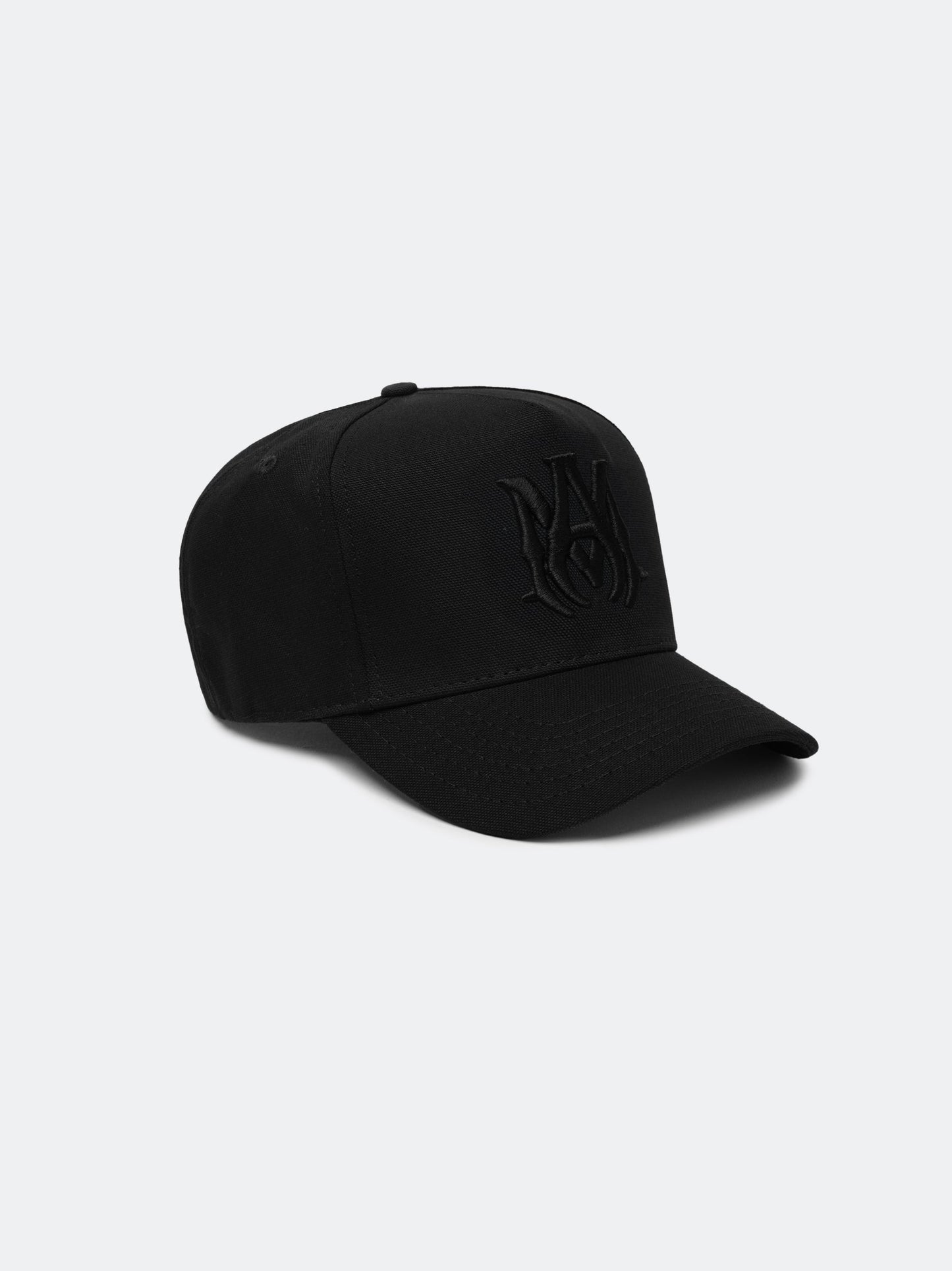 MA AMIRI STAGGERED CANVAS HAT - Black