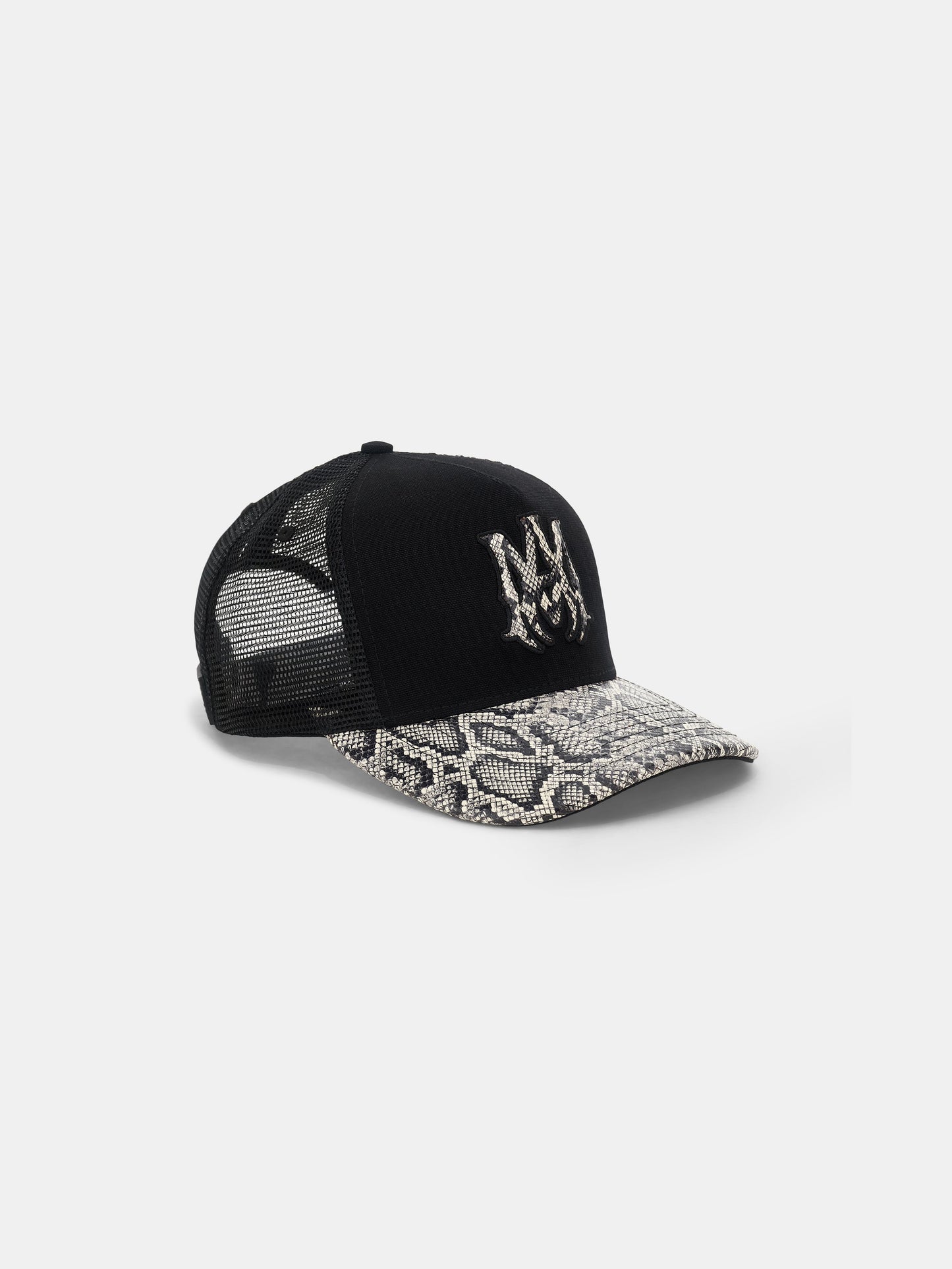 MA SNAKE TRUCKER HAT - Black