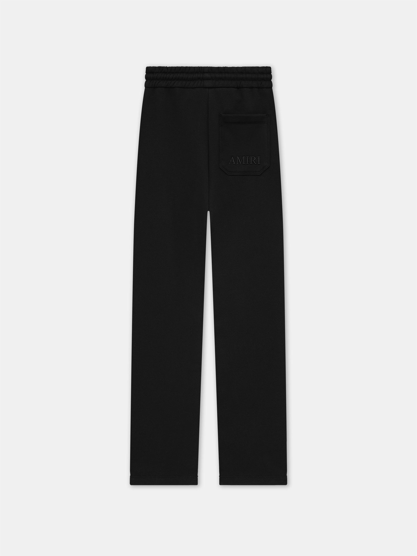 MA EMBROIDERED OVERSIZED SWEATPANT - BLACK