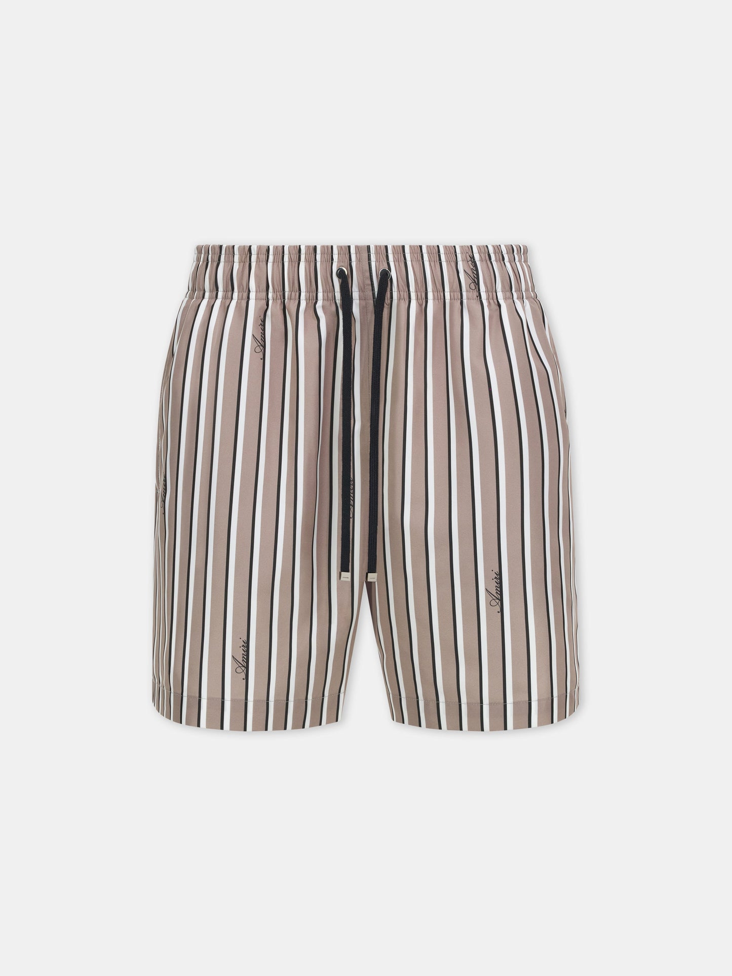 STRIPED SWIM TRUNK - Mocha