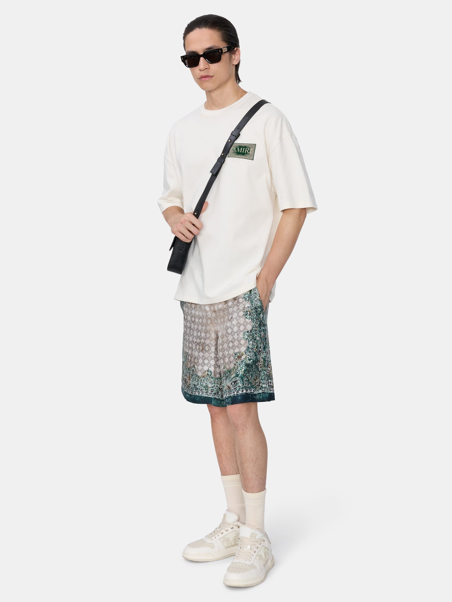 BANDANA OVERSIZED TEE - Ivory