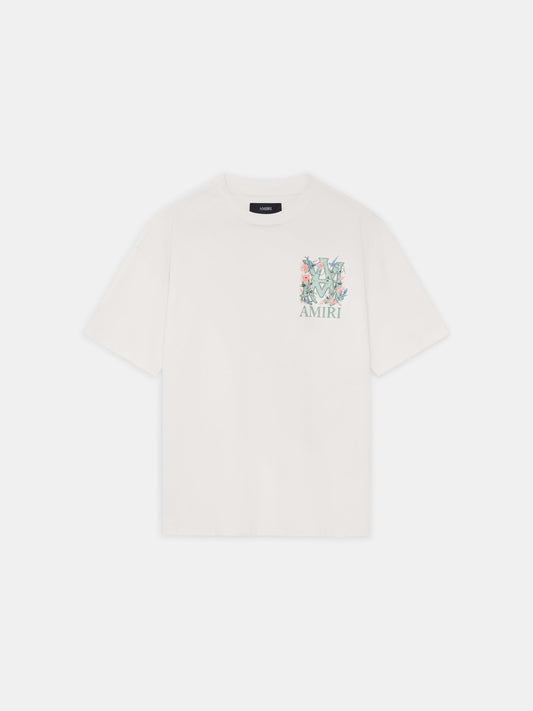 MA FLORAL OVERSIZED TEE - Ivory