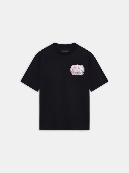 CHATEAU SKETCH OVERSIZED TEE - Black