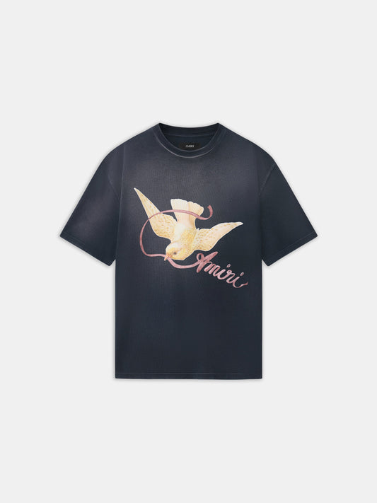 AMIRI RIBBON OVERSIZED TEE - Black
