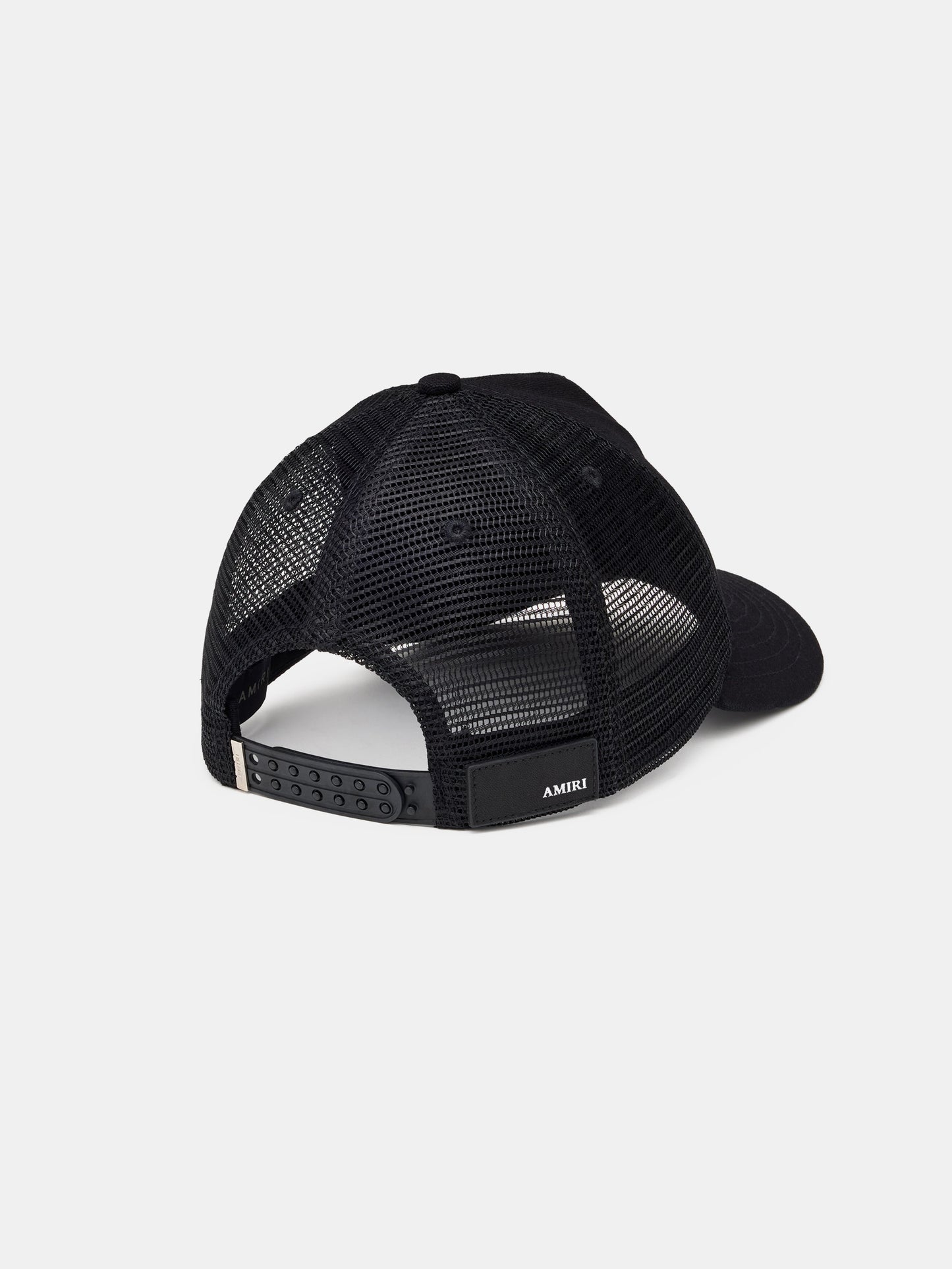 3 Star Trucker Hat - Black/White