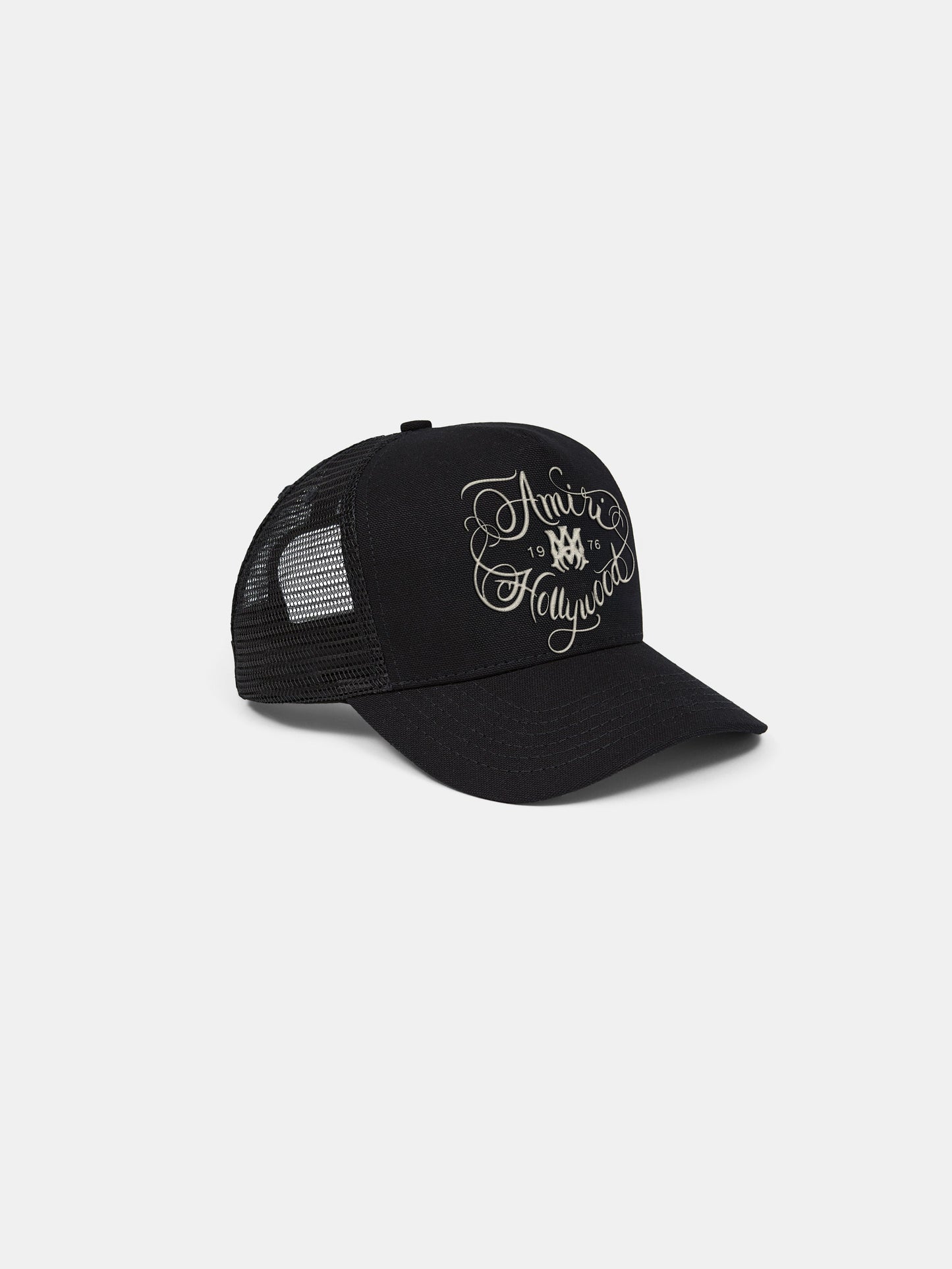 AMIRI HOLLYWOOD SCRIPT HAT - BLACK