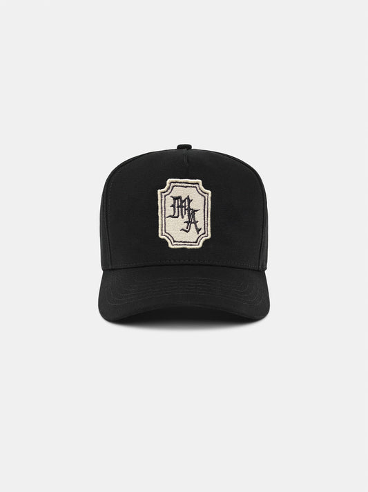 MA CHATEAU COTTON TRUCKER HAT - Black