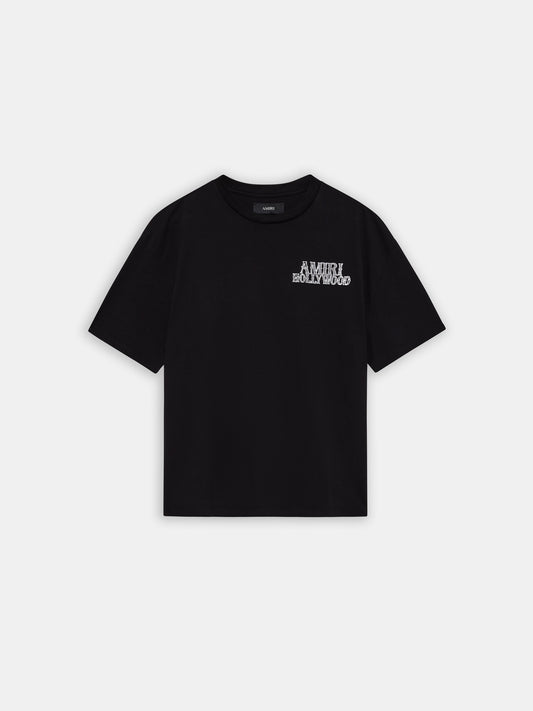 AMIRI HOLLYWOOD CITY TEE - Black